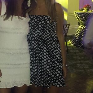 Lovers and Friends Black Babydoll Mini Dress